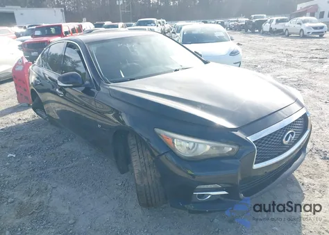 2015 Infiniti Q50 Premium from USA, damaged, VIN JN1BV7AR1FM403585
